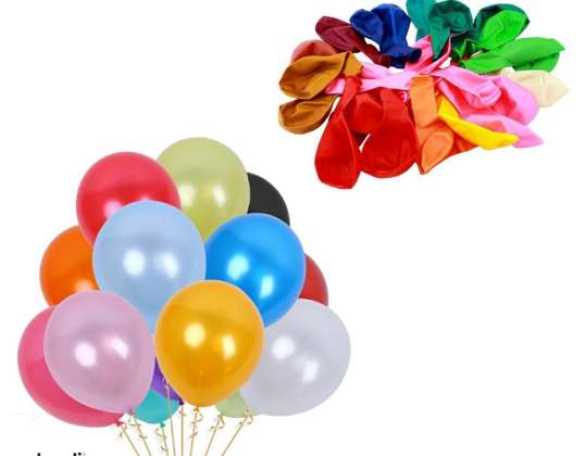 AG624A SPALVINGI BALIONAI 25VNT MIX PASTEL
