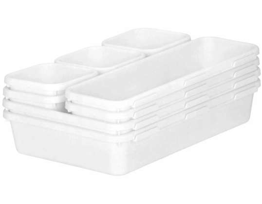 AG641C МОДУЛЕН ОРГАНИЗАТОР 8PCS БЯЛ