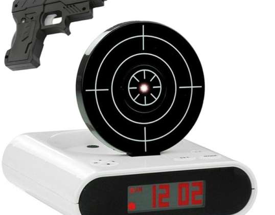 AG642A SNIPER ALARM CLOCK WATCH WHITE