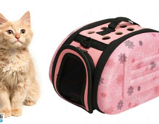 AG644S DOG TRANSPORTER CAT PINK L