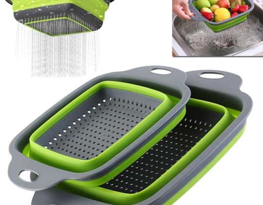 AG659D PASSOIRE PLIABLE EN SILICONE 2PCS