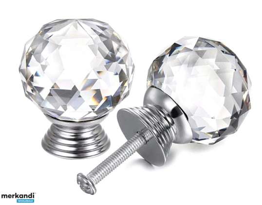 AG688 FURNITURE HOLDER CRYSTAL TRANSP.