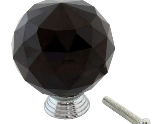 AG688A FURNITURE HOLDER CRYSTAL BLACK