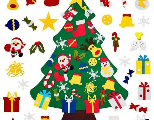 AG712A FEUTRE SAPIN DE NOËL 100CM DIY
