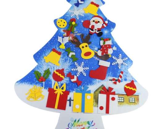 AG712B FELT CHRISTMAS TREE 100CM DIY