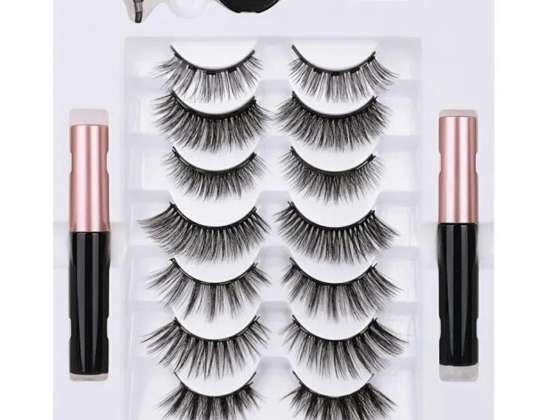 AG851B MAGNETIC EYELASHES 7X