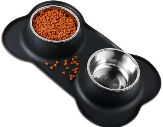 AG955 DOUBLE CAT DOG BOWL