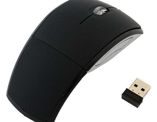 AK226A WIRELESS FOLDING MOUSE BLACK