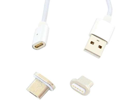 AK239A МАГНИТЕН МИКРО USB КАБЕЛ
