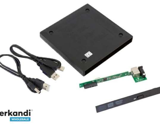 AK285 CD/DVD ENCLOSURE SLIM SATA USB