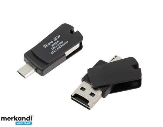 AK297A MICRO SD ЧЕТЕЦ USB + MICRO USB