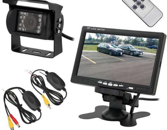 AK307 WIRELESS LCD7" REAR CAMERA
