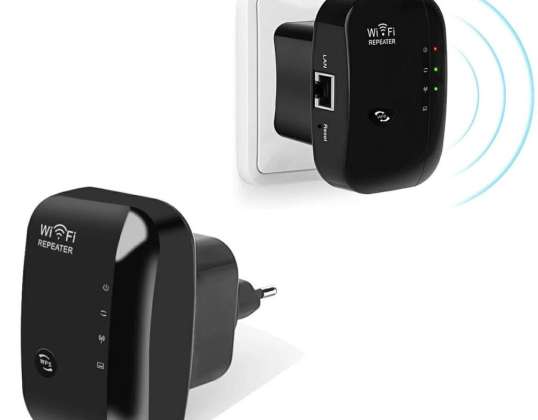 AK339A RÉPÉTEUR WIFI 300MB/S NOIR