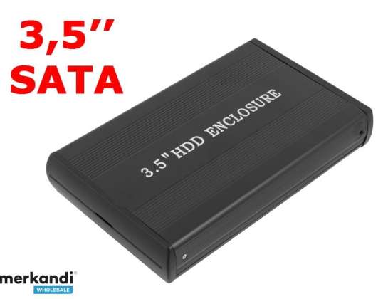 AK88D 3.5" SAT BLACK DISK ENCLOSURE