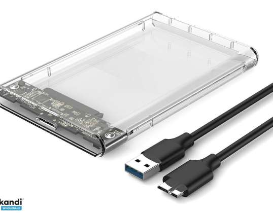 AK88E DISK ENCLOSURE 2.5" USB 3.0 SATA CR
