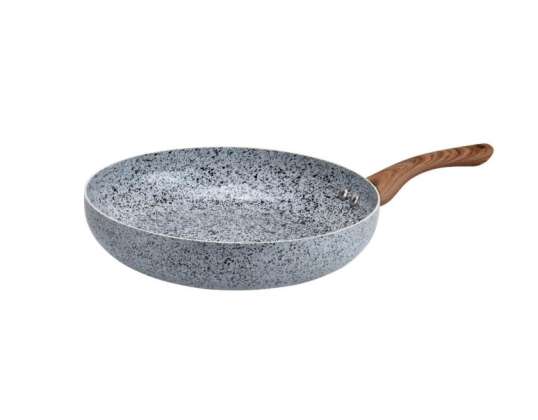 Oliver Voltz Siena OV51319J28, Aluminium Marble stone ceramic coated fry-pan, 28 х 6 см.