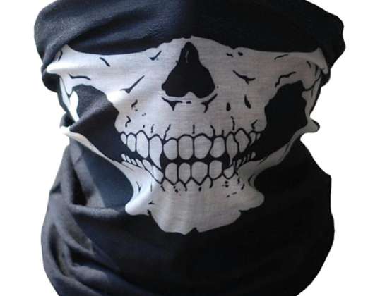 BQ34 BANDANA SCHEDEL SCHOORSTEEN