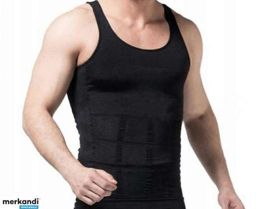 T-SHIRT BQ40B SLIMMING L PRETO