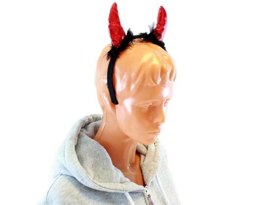 BQ47A HAIR BAND DEVIL'S HORNS