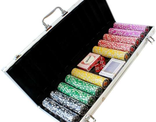 CA10B $500 CHIP POKER SET