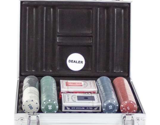 CA10E 200 CHIP POKER SET