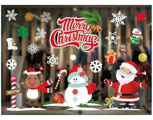 DA42 DECORAÇÃO DA JANELA DE NATAL
