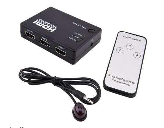 HD28A FULL HD HDMI SWITCH WITH REMOTE CONTROL