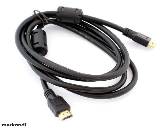 HD2 CABLE HDMI-HDMI 2M GOLD 2 FILTERS