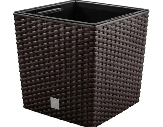 Bloempot met inzet Rato Low DRTS325L umbra