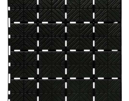 Laufstegrost 1,5m2 Easy Square IES40 schwarz