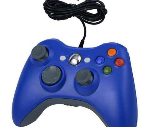 KX13B PAD PC ΔΙΠΛΌ ΣΟΚ XBOX ΣΤΥΛ ΜΠΛΕ