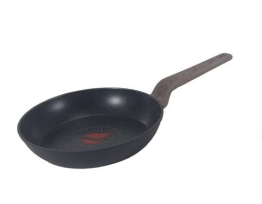 Oliver Voltz OV54419F26, Paris Series, Aluminum forged Fry-pan 26сm.*5.2 сm, Non-stick coating., Heat sensor, Induction, Black