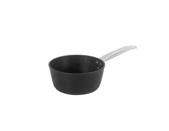 Oliver Voltz OV54421N18, Biostone Series, Aluminum Forged Sauce- pan, Ø18*7.5 cm- 2.35 l, Marble non-stick coating