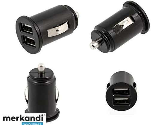 PLS34A CARGADOR DE COCHE 2xUSB 2.1A