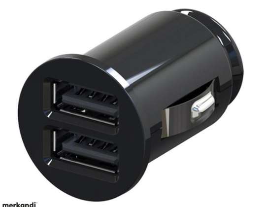 PLS34B CARGADOR DE COCHE 2xUSB 2.1A