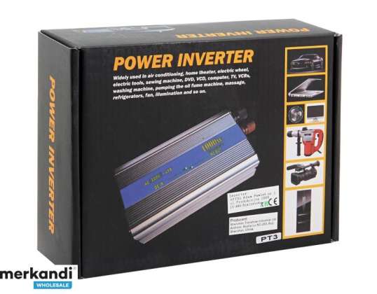 PT3 PRZETW. SPÄNNING 12V / 220V 500 / 1000W