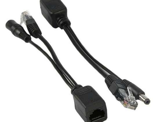 RJ12 RJ45 & 2.1/5.5 POE ADAPTERI KOMPLEKT