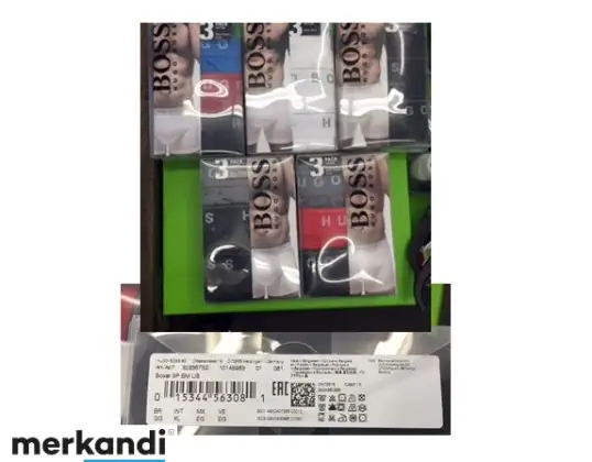 Hugo Boss χονδρικής μπόξερ σλιπ 36packs πακέτο σε διάφορα χρώματα.