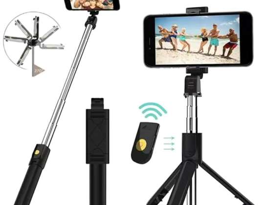 ST15 STATIV SELFIE STICK STATIV FJERNKONTROLL