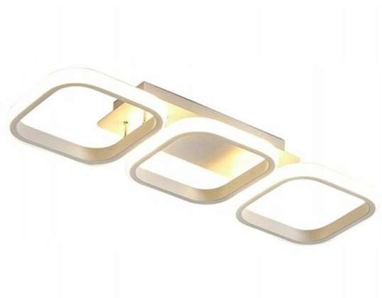 ZD118A LÁMPARA COLGANTE, PLAFÓN BLANCO, 33W