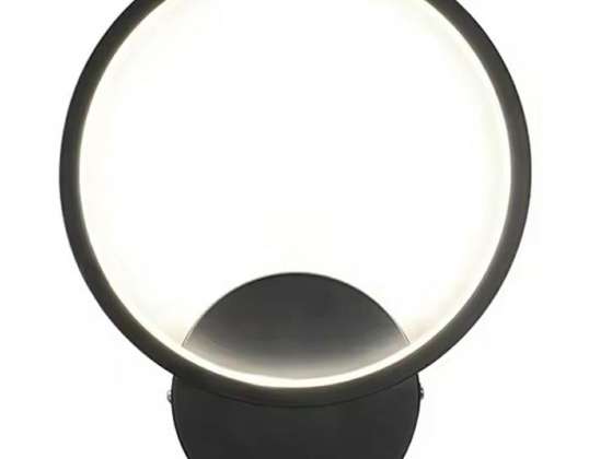ZD132 LED NÁSTĚNNÁ LAMPA 12W ČERNÁ
