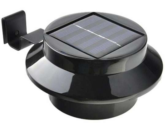 ZD52 SOLAR GARDEN LAMP 3LED BLACK