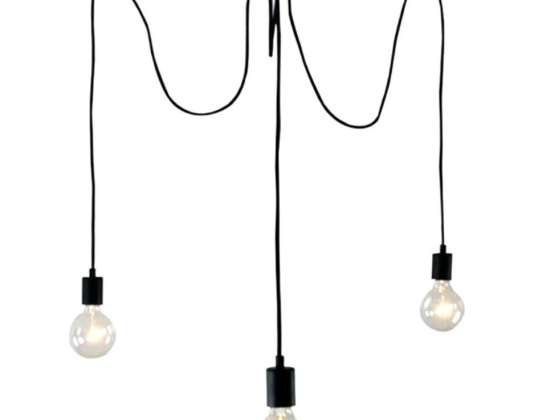 ZD74C LAMPA SUFITOWA 3 RAMIONA ŻYRANDOL