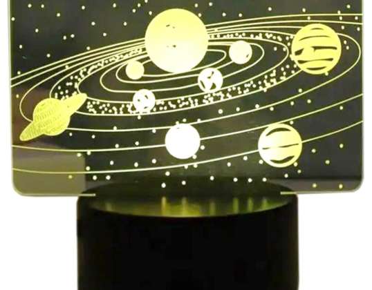 ZD98B NIGHT LIGHT 3D SOLAR SYSTEM