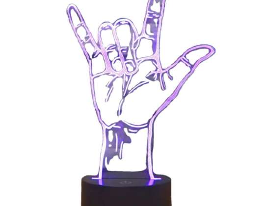 ZD98I 3D-LED-HAND-NACHTLAMPE