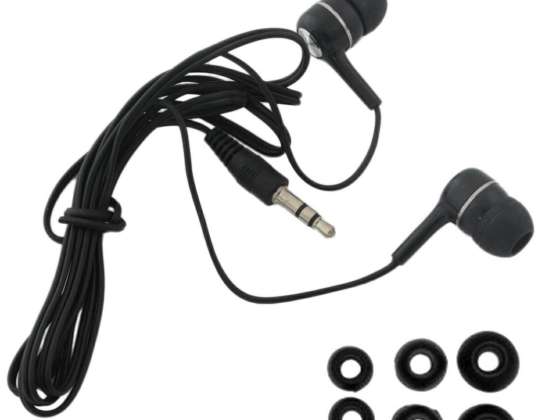 ZS2E HEADPHONES BLACK + RUBBER BANDS 3 SETS
