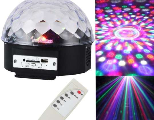 ZS39 PROJECTOR BALL DISCO MP3 REMOTE CONTROL