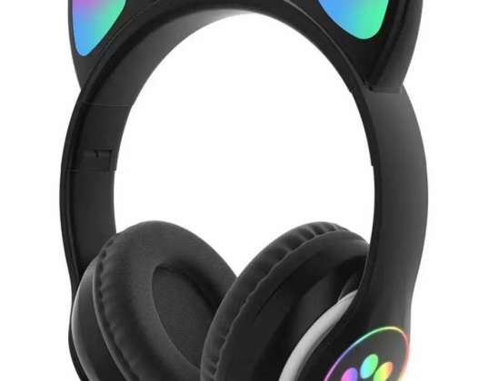 ZS7F AUSTIŅAS BT 5.0 LED MELNAS AUSIS