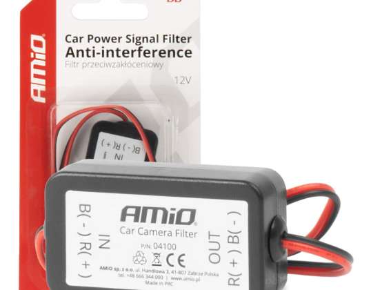 Araç parazite karşı filtre 12v amio 04100