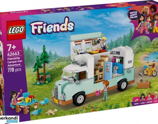 Klocki friends 42663 Abenteuer im Camper der Freunde